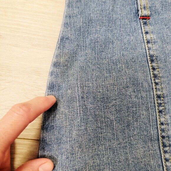 Vtg Denim Dress Embroidered D is for DORA The Explorer Sz 6 Y2K Nick Jr. READ - Picture 6 of 7